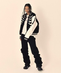 SURGERY | 【SURGERY / サージェリー】surgery long length double jeans 'black' / デニムパンツ ジーンズ(デニムパンツ)