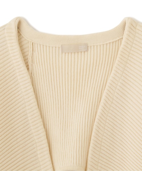 FREE'S MART（フリーズマート）の「バックリボンショート丈ニットボレロ（カーディガン/ボレロ・レディース・ブラウン/ホワイト/ブラック・FREE）」の11枚目の写真