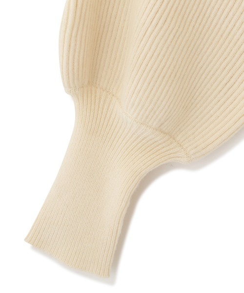 FREE'S MART（フリーズマート）の「バックリボンショート丈ニットボレロ（カーディガン/ボレロ・レディース・ブラウン/ホワイト/ブラック・FREE）」の6枚目の写真