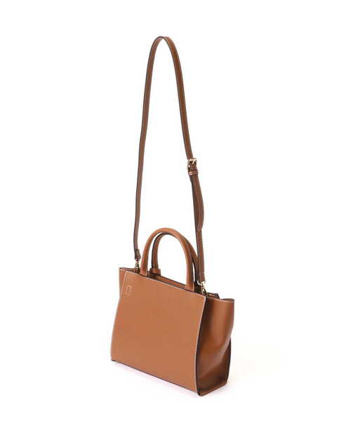 N.（N. Natural Beauty Basic）（エヌエヌナチュラルビューティーベーシック）の「フロントベルトショルダーバッグ（トートバッグ・レディース・ブラック/ベージュ・ﾌﾘ-）」の10枚目の写真