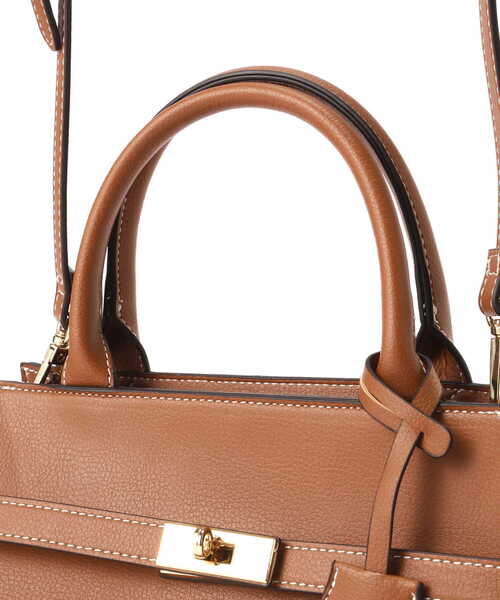 N.（N. Natural Beauty Basic）（エヌエヌナチュラルビューティーベーシック）の「フロントベルトショルダーバッグ（トートバッグ・レディース・ブラック/ベージュ・ﾌﾘ-）」の17枚目の写真