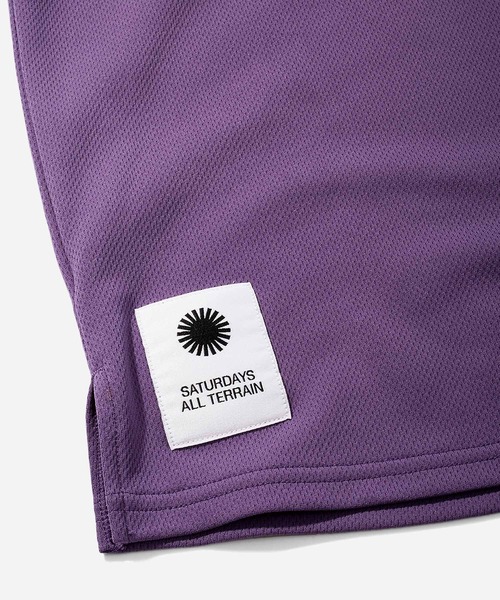 Saturdays NYC(サタデーズ ニューヨークシティ )の「All Terrain Lightweight Cropped Tank(タンクトップ・レディース・ブラック/パープル・L/M/S)」の4枚目の写真