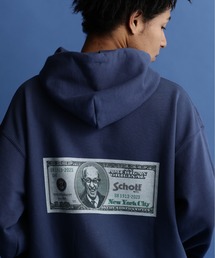 schott（ショット）の「Schott/ショット/HOODED SWEAT "110th. Note"/"110周年紙幣"パーカー（パーカー・メンズ）」