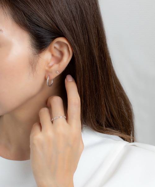 ESTELLE（エステール）の「シルバー チェーン リング（指輪） ピンキーサイズあり ESTELLE/エステール WEB限定（リング・レディース・シルバー・13号/5号/1号/9号）」の10枚目の写真