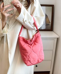 aimoha | ２WAY　キルト　バケツバッグ(ハンドバッグ)