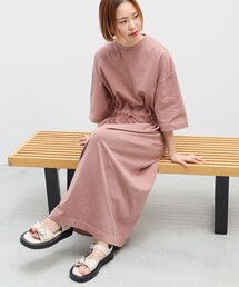 BEAMS HEART / ドロスト ロングワンピース