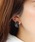 The RuleiU[j́uThe Rule U[ : OAK rolled pierced earring : I[N[sAXisAXipjjvblCr[