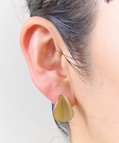 ODELE 『swirl』 ピアス セール】The Rule ザルール : OAK rolled pierced earring