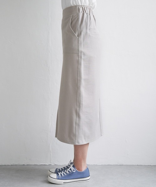 ikka（イッカ）の「Beasystretch タイトスカート（スカート・レディース・グレー/ブラック/ダークグリーン・L/M/S）」の18枚目の写真