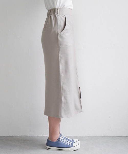 ikka（イッカ）の「Beasystretch タイトスカート（スカート・レディース・グレー/ブラック/ダークグリーン・L/M/S）」の20枚目の写真