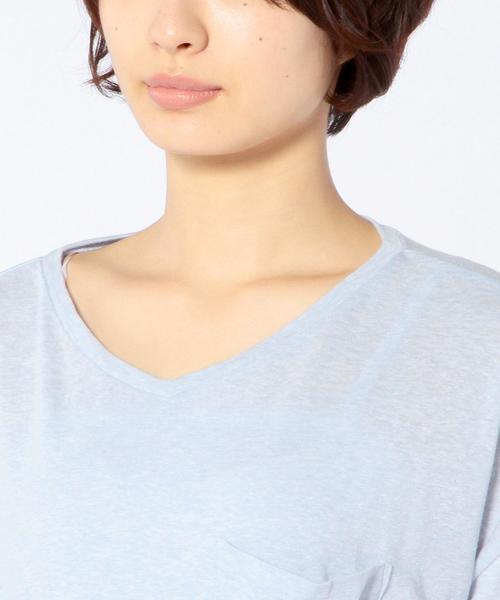 Another Edition（アナザーエディション）の「ネップショートTシャツ/AEBC NEP SHORT T◆（Tシャツ/カットソー・レディース・ホワイト/グレー/イエロー/ライトブルー/その他1/その他5・フリー）」の18枚目の写真