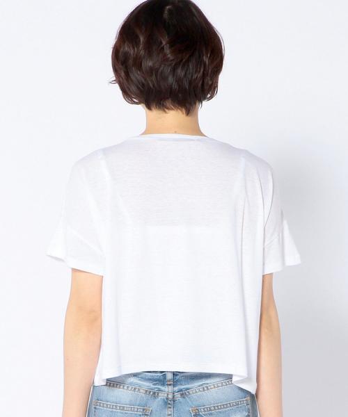 Another Edition（アナザーエディション）の「ネップショートTシャツ/AEBC NEP SHORT T◆（Tシャツ/カットソー・レディース・ホワイト/グレー/イエロー/ライトブルー/その他1/その他5・フリー）」の11枚目の写真