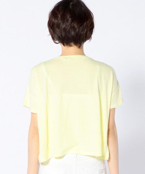 Another Edition（アナザーエディション）の「ネップショートTシャツ/AEBC NEP SHORT T◆（Tシャツ/カットソー・レディース・ホワイト/グレー/イエロー/ライトブルー/その他1/その他5・フリー）」の7枚目の写真