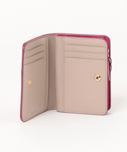 MARC JACOBS(マークジェイコブス)の「THE J MARC MINI COMPACT WALLET/ザ Jマーク ミニ コンパクト ウォレット(財布・レディース・ローズ/ブラック/ホワイト/ブラウン/オレンジ/ピンク・ONE SIZE)」の15枚目の写真