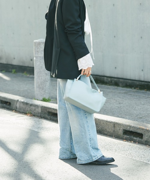 story.(ストーリー)の「story.別注/ワンハンドルショルダー(ショルダーバッグ・レディース・アイボリー/サックスブルー/ブラウン・FREE)」の12枚目の写真