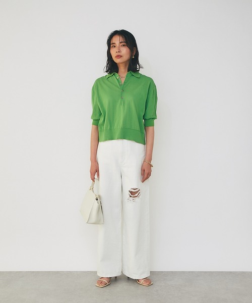 story.(ストーリー)の「story.別注/ワンハンドルショルダー(ショルダーバッグ・レディース・アイボリー/サックスブルー/ブラウン・FREE)」の11枚目の写真