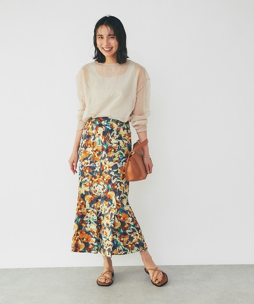 story.(ストーリー)の「story.別注/ワンハンドルショルダー(ショルダーバッグ・レディース・アイボリー/サックスブルー/ブラウン・FREE)」の9枚目の写真