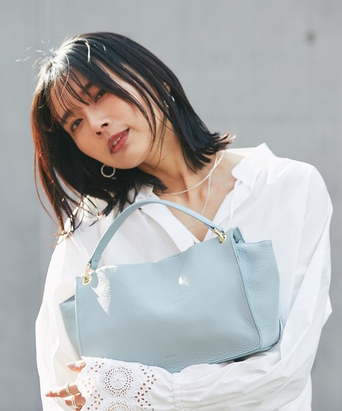 story.(ストーリー)の「story.別注/ワンハンドルショルダー(ショルダーバッグ・レディース・アイボリー/サックスブルー/ブラウン・FREE)」の6枚目の写真