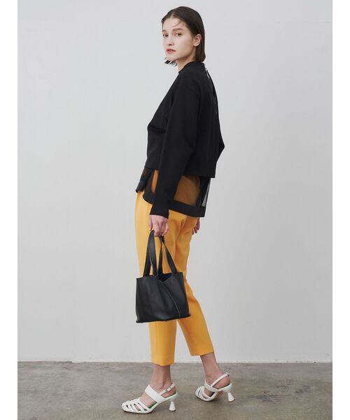 ELENDEEK（エレンディーク）の「チュールブラウスセットカットソー（Tシャツ/カットソー・レディース・ブラック/グレー/オフホワイト・FREE）」の19枚目の写真