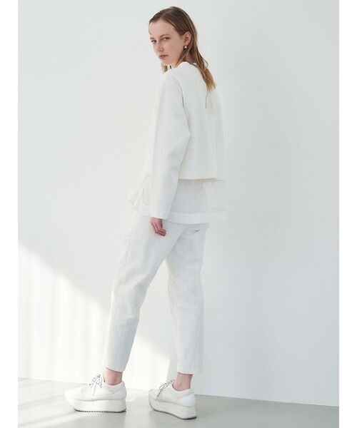 ELENDEEK（エレンディーク）の「チュールブラウスセットカットソー（Tシャツ/カットソー・レディース・ブラック/グレー/オフホワイト・FREE）」の20枚目の写真