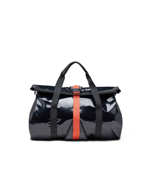DIESEL（ディーゼル）の「メンズ ターポリン ダッフルバッグ（ボストンバッグ・メンズ・ブラック・UNI）」の3枚目の写真