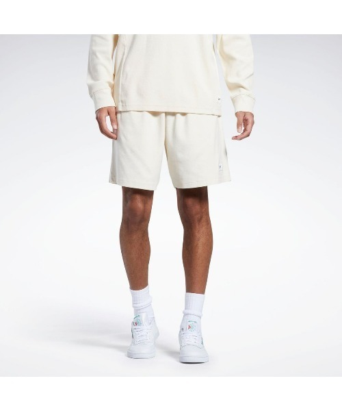 Reebok(リーボック)の「CL ND ショーツ / CL ND SHORTS(その他パンツ・メンズ・アッシュブラウン/ホワイト/ライトグレー・SMALL/MEDIUM/LARGE/X-LARGE/XX-LARGE/XXX-LARGE/X-SMALL)」の2枚目の写真