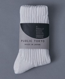 PUBLIC TOKYO（パブリックトウキョウ）の「【本当に良いソックス】A REALY GOOD LONG SOCKS（ソックス/靴下）」