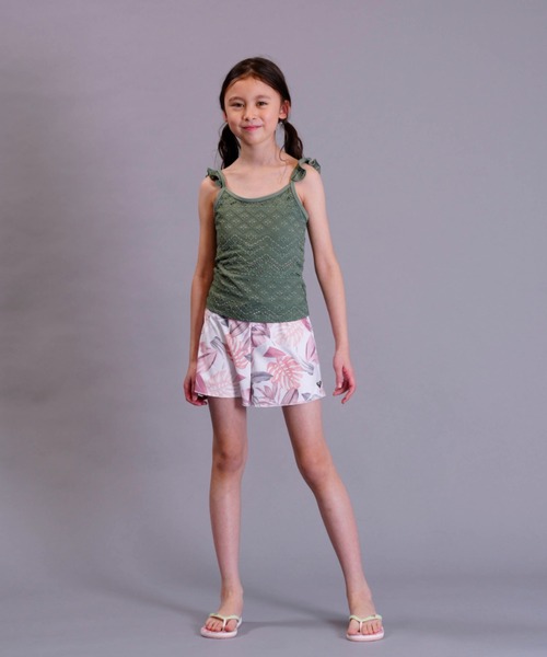 ROXY（ロキシー）の「ROXY/ロキシー MINI MERMAID 水着 ビキニ セット 親子コーデ TSW231101（水着・キッズ・ラベンダー/カーキ・130cm/140cm/150cm）」の6枚目の写真