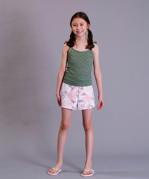 ROXY（ロキシー）の「ROXY/ロキシー MINI MERMAID 水着 ビキニ セット 親子コーデ TSW231101（水着・キッズ・ラベンダー/カーキ・130cm/140cm/150cm）」の11枚目の写真