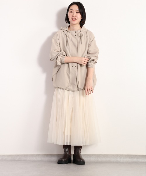 cepo(セポ)の「ワッシャーフィールドマウンテンパーカー(マウンテンパーカー・レディース・ベージュ/オフホワイト/オリーブ・M)」の3枚目の写真