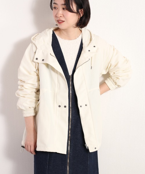 cepo(セポ)の「ワッシャーフィールドマウンテンパーカー(マウンテンパーカー・レディース・ベージュ/オフホワイト/オリーブ・M)」の13枚目の写真