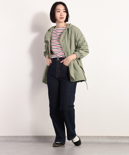 cepo(セポ)の「ワッシャーフィールドマウンテンパーカー(マウンテンパーカー・レディース・ベージュ/オフホワイト/オリーブ・M)」の8枚目の写真