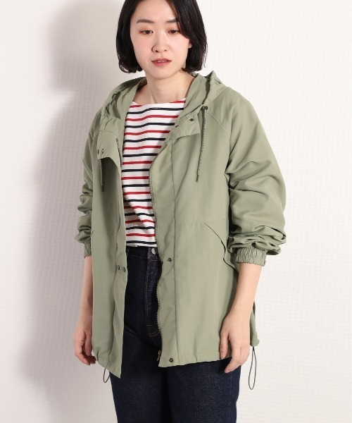 cepo(セポ)の「ワッシャーフィールドマウンテンパーカー(マウンテンパーカー・レディース・ベージュ/オフホワイト/オリーブ・M)」の16枚目の写真