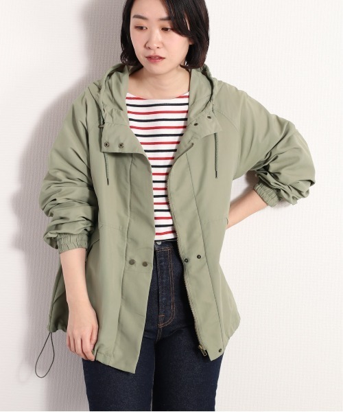 cepo(セポ)の「ワッシャーフィールドマウンテンパーカー(マウンテンパーカー・レディース・ベージュ/オフホワイト/オリーブ・M)」の7枚目の写真