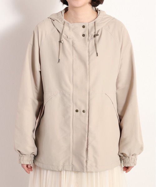 cepo(セポ)の「ワッシャーフィールドマウンテンパーカー(マウンテンパーカー・レディース・ベージュ/オフホワイト/オリーブ・M)」の15枚目の写真