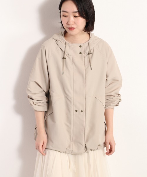 cepo(セポ)の「ワッシャーフィールドマウンテンパーカー(マウンテンパーカー・レディース・ベージュ/オフホワイト/オリーブ・M)」の5枚目の写真