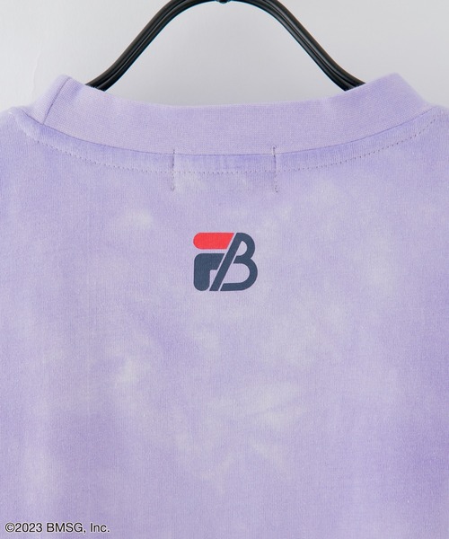 FILA(フィラ)の「【FILA/フィラ】【BE:FIRST/ビーファースト】コラボ プリントタイダイ ビッグシルエット Tシャツ ノベルティー付き(Tシャツ/カットソー・メンズ・パープル/サックスブルー/ピンク・MEDIUM/LARGE)」の9枚目の写真