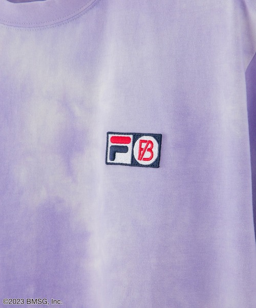 FILA(フィラ)の「【FILA/フィラ】【BE:FIRST/ビーファースト】コラボ プリントタイダイ ビッグシルエット Tシャツ ノベルティー付き(Tシャツ/カットソー・メンズ・パープル/サックスブルー/ピンク・MEDIUM/LARGE)」の12枚目の写真