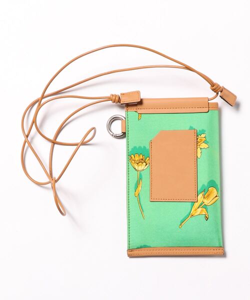 PUBLIC TOKYO（パブリックトウキョウ）の「ヴィンテージスカーフBAG（ショルダーバッグ・レディース・ブルー/ベージュ/グリーン・FREE）」の2枚目の写真