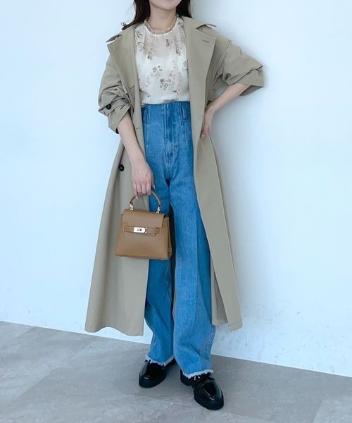 mysty woman（ミスティウーマン）の「サイドスリットデニムパンツ 188175（デニムパンツ・レディース・ライトブルー/グレー系その他・MEDIUM/SMALL）」の22枚目の写真