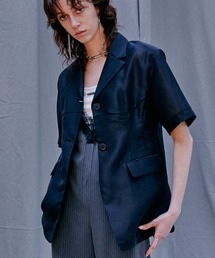 ハーフスリーブシアージャケット / Half Sleeve Sheer Jacket
