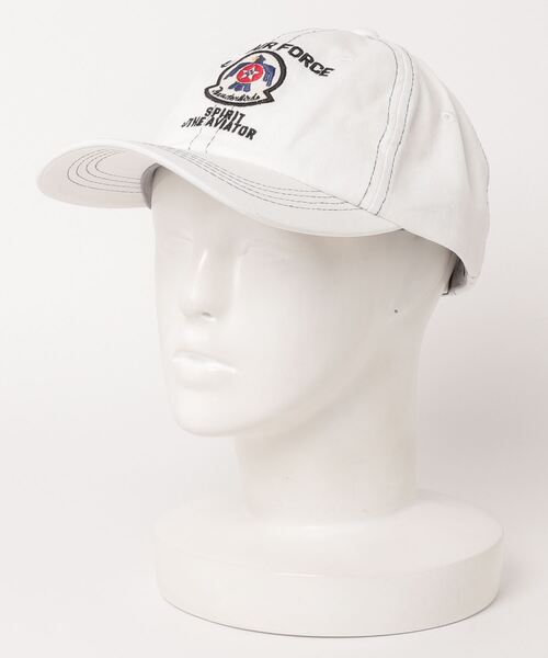 AVIREX(アヴィレックス)の「CAP THUNDERBIRDS / キャップ サンダーバーズ / AVIREX / アヴィレックス(キャップ・メンズ・ブラック/ホワイト/ネイビー/オリーブ系・F)」の2枚目の写真