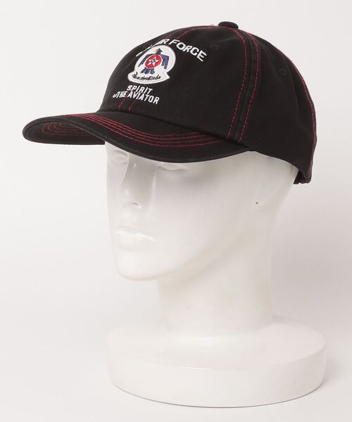AVIREX(アヴィレックス)の「CAP THUNDERBIRDS / キャップ サンダーバーズ / AVIREX / アヴィレックス(キャップ・メンズ・ブラック/ホワイト/ネイビー/オリーブ系・F)」の1枚目の写真