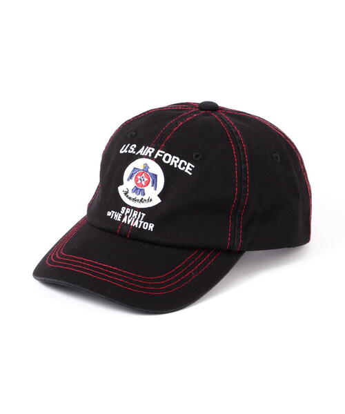 AVIREX(アヴィレックス)の「CAP THUNDERBIRDS / キャップ サンダーバーズ / AVIREX / アヴィレックス(キャップ・メンズ・ブラック/ホワイト/ネイビー/オリーブ系・F)」の5枚目の写真