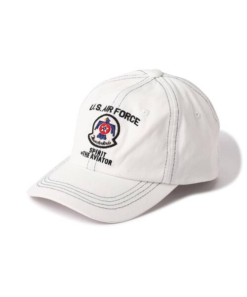 AVIREX(アヴィレックス)の「CAP THUNDERBIRDS / キャップ サンダーバーズ / AVIREX / アヴィレックス(キャップ・メンズ・ブラック/ホワイト/ネイビー/オリーブ系・F)」の13枚目の写真