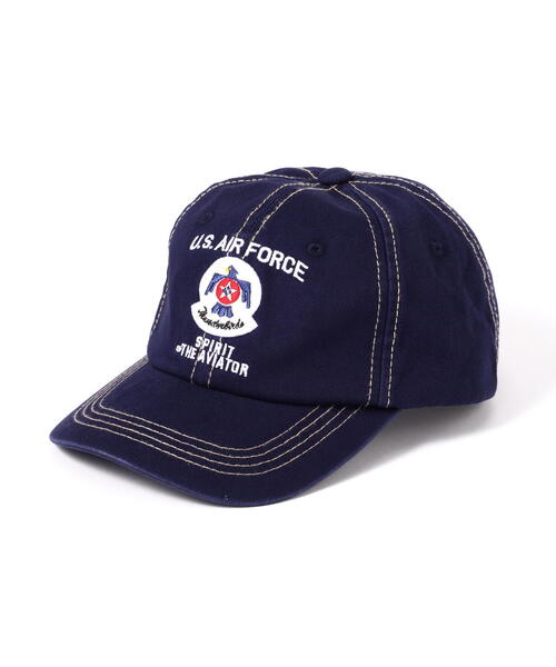 AVIREX(アヴィレックス)の「CAP THUNDERBIRDS / キャップ サンダーバーズ / AVIREX / アヴィレックス(キャップ・メンズ・ブラック/ホワイト/ネイビー/オリーブ系・F)」の12枚目の写真