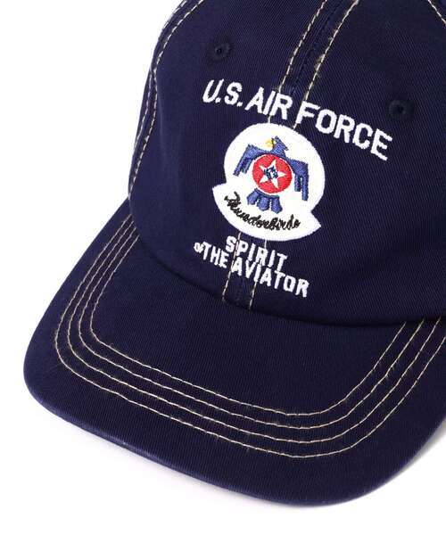 AVIREX(アヴィレックス)の「CAP THUNDERBIRDS / キャップ サンダーバーズ / AVIREX / アヴィレックス(キャップ・メンズ・ブラック/ホワイト/ネイビー/オリーブ系・F)」の9枚目の写真