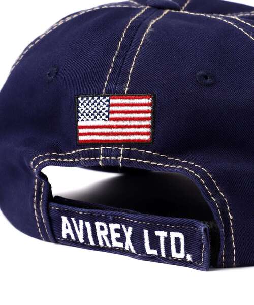 AVIREX(アヴィレックス)の「CAP THUNDERBIRDS / キャップ サンダーバーズ / AVIREX / アヴィレックス(キャップ・メンズ・ブラック/ホワイト/ネイビー/オリーブ系・F)」の7枚目の写真