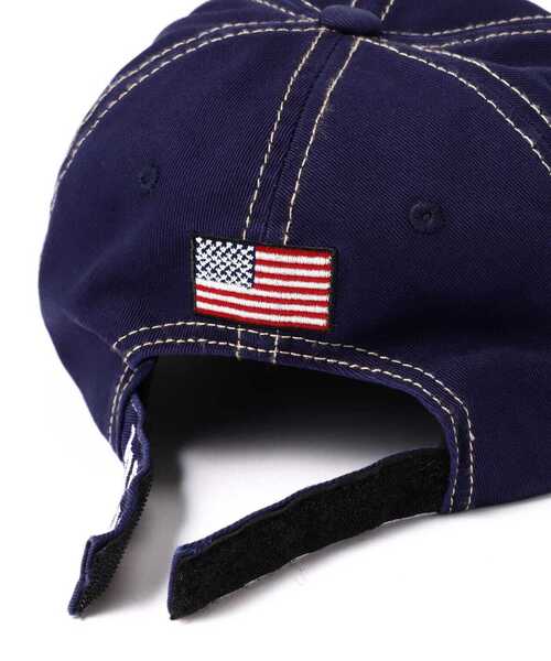 AVIREX(アヴィレックス)の「CAP THUNDERBIRDS / キャップ サンダーバーズ / AVIREX / アヴィレックス(キャップ・メンズ・ブラック/ホワイト/ネイビー/オリーブ系・F)」の6枚目の写真