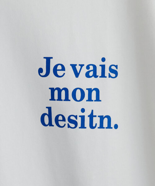 DISCOAT（ディスコート）の「【WEB限定】3stepsロゴTシャツ（Tシャツ/カットソー・レディース・ホワイト/ホワイト系その他/グレー/オフホワイト/チャコールグレー/ネイビー/ホワイト×シルバー・FREE）」の21枚目の写真